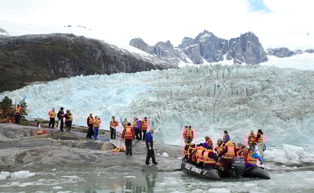 cruceros glacier