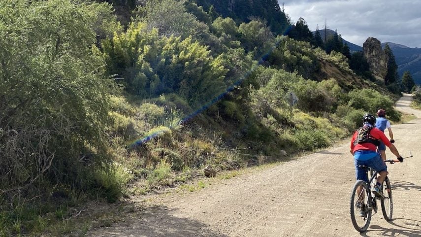 Mountain biking in the Argentine Lake District