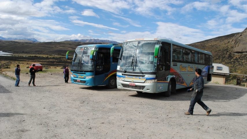 Buses in Patagonia