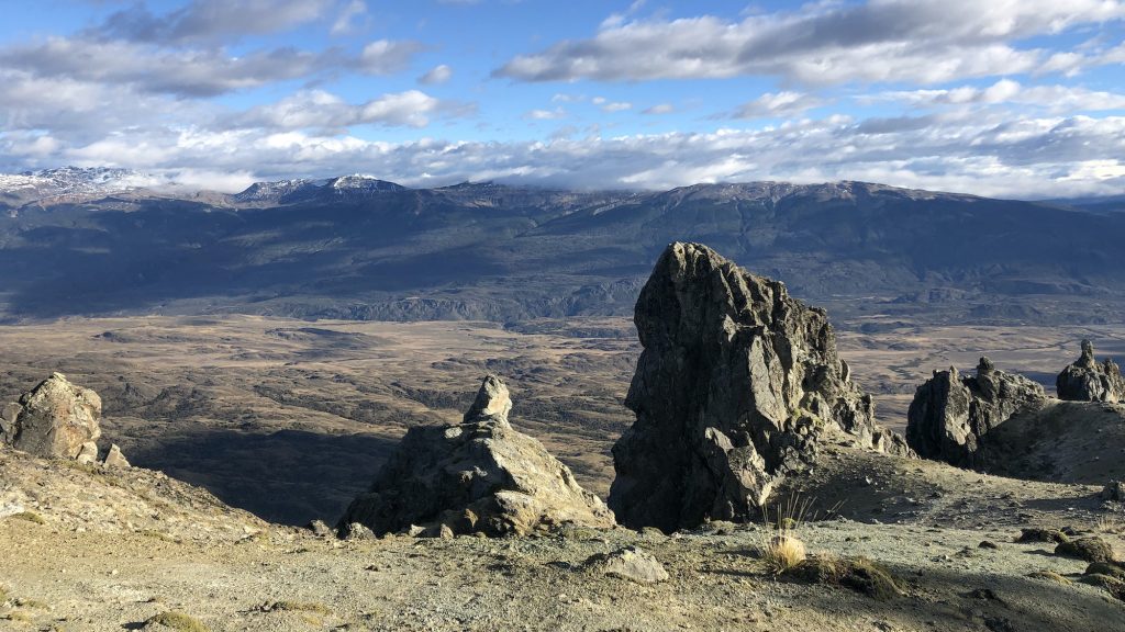 View from Laguna Atlas trail in Patagonia National Park
