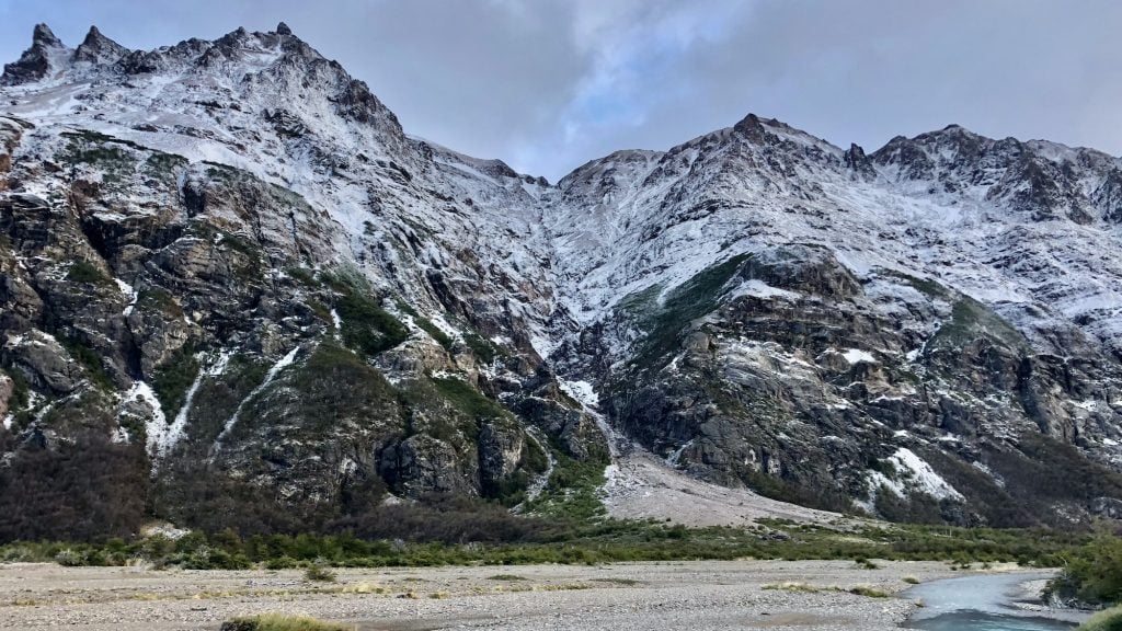 A dusting of snow in the Hermoso Valley