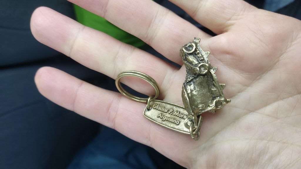 Perito Moreno glacier keyring