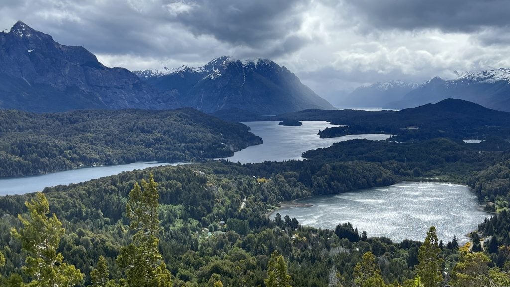 View from Cerro Campanario near Bariloche