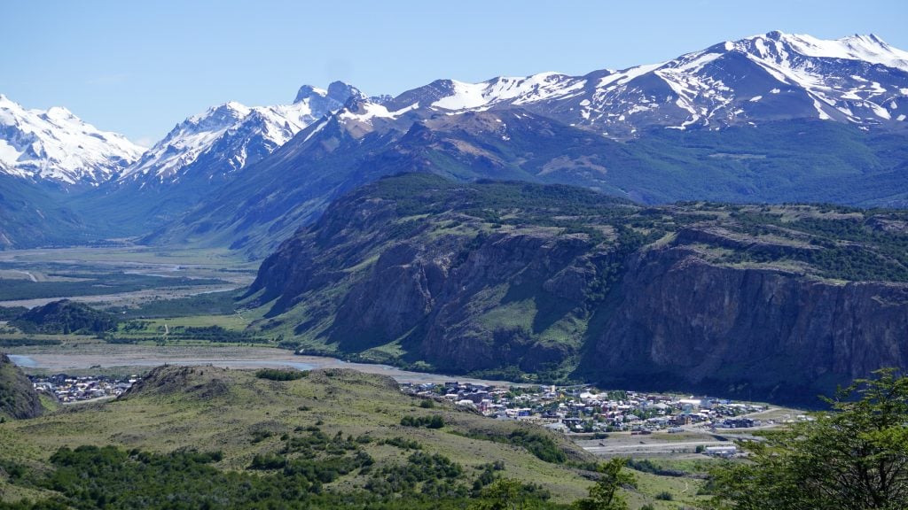 View of El Chaltén
