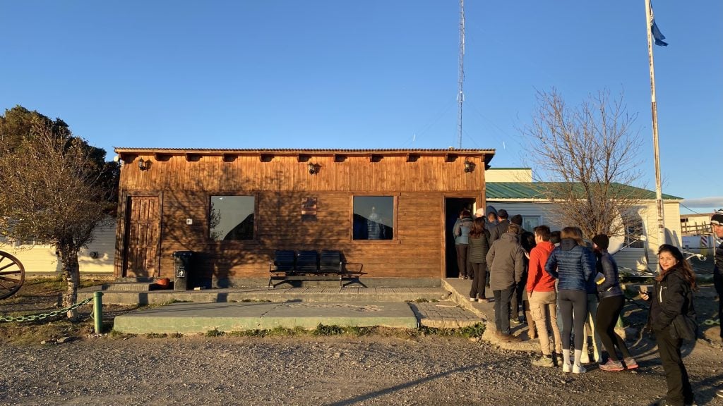 Argentinian border post at Cancha Carrera