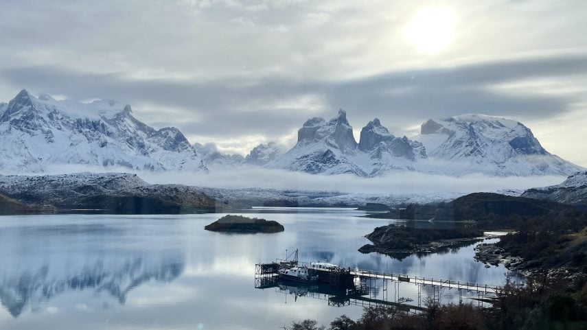 Torres del Paine in winter