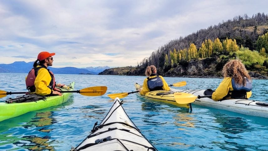Discover more about kayaking in Patagonia